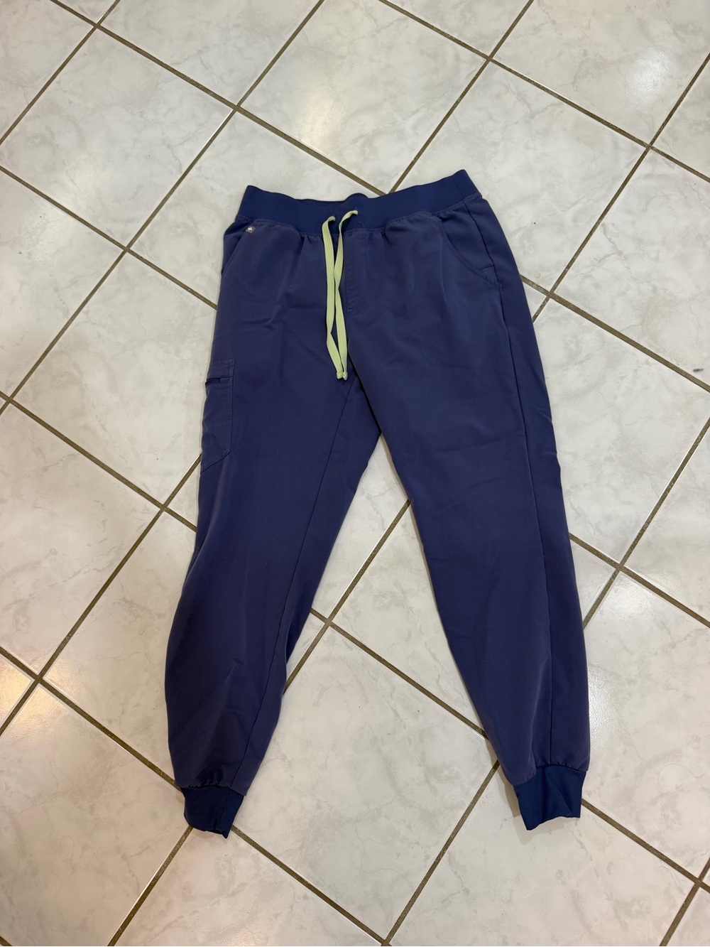 Figs Dark Purple Jogger